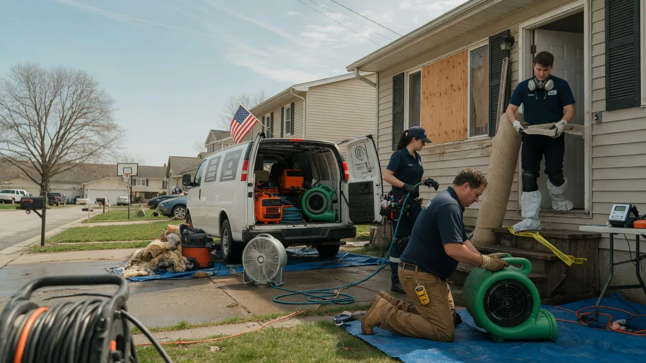 Water Damage Restoration in Sturgeon, PA near me